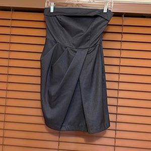 Dark grey short dress size Small